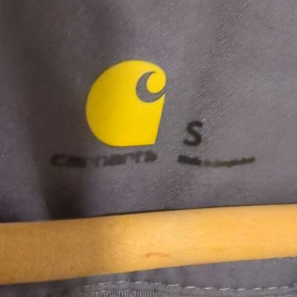 Carhartt Force Liberty Women's Scrubs Top Short Sleeve V-Neck Top Gray Small - Picture 4 of 8